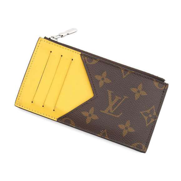 Louis Vuitton Wallet Card Case Holder Monogram Macassar - Picture 1 of 8